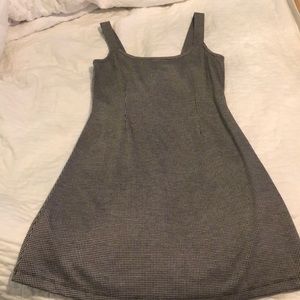 Houndstooth Mini Dress, S